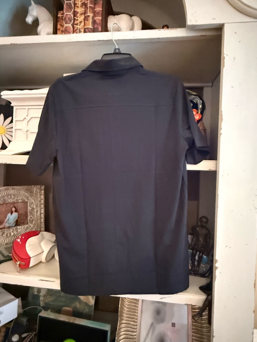 Criquet Men’s 100% Pima Cotton Solid Black Polo Shirt SZ S NWT Small - Picture 4 of 6